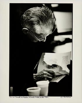 John Minihan, Samuel Beckett, Riverside Studio, London 1984 at Morgan O'Driscoll Art Auctions