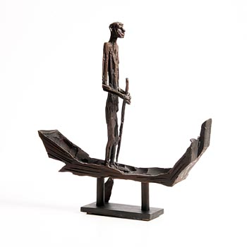 John Behan, The Boatman (2009) at Morgan O'Driscoll Art Auctions