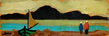Markey Robinson, Shawlies By the Shore at Morgan O'Driscoll Art Auctions