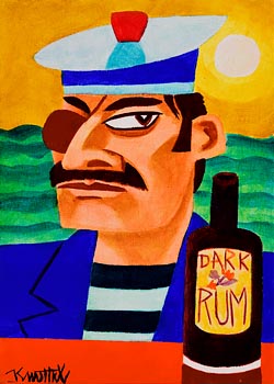 Graham Knuttel (1954-2023), Dark Rum at Morgan O'Driscoll Art Auctions