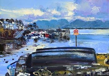 Henry Morgan, Roundstone Harbour (2022) at Morgan O'Driscoll Art Auctions