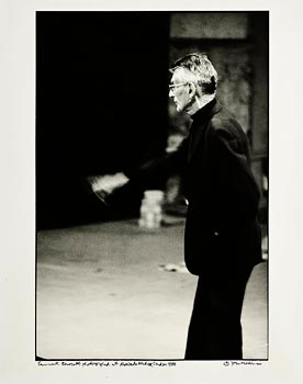 John Minihan, Samuel Beckett, Riverside Studios, London 1980 at Morgan O'Driscoll Art Auctions