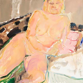Barrie Cooke, Big Nude II (2005) at Morgan O'Driscoll Art Auctions