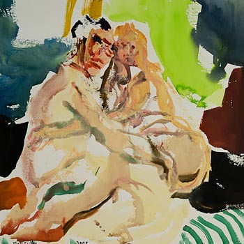Nick Miller, Lovers (2005) at Morgan O'Driscoll Art Auctions