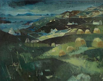 George F. Campbell, Landscape - West of Ireland at Morgan O'Driscoll Art Auctions