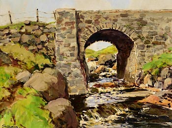 James Humbert Craig, Oonaglush Bridge, River Dun at Morgan O'Driscoll Art Auctions
