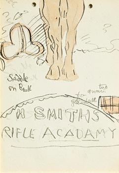 Jack Butler Yeats, Smith's Rifle Academy at Morgan O'Driscoll Art Auctions