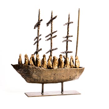 John Behan, Emigrant Ship (2019) at Morgan O'Driscoll Art Auctions