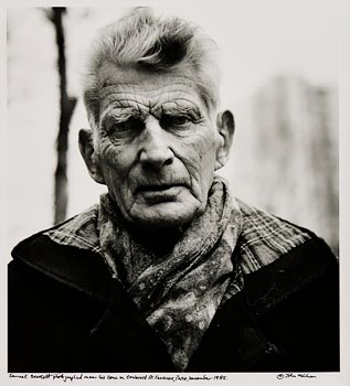John Minihan, Samuel Beckett near his Home, Paris (1985) at Morgan O'Driscoll Art Auctions