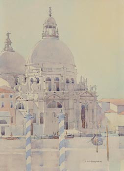 Arthur Gibney, The Basilica, Venice (1995) at Morgan O'Driscoll Art Auctions