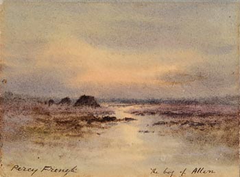 Percy French, The Bog of Allen at Morgan O'Driscoll Art Auctions