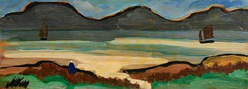 Markey Robinson, Watching from the Shore at Morgan O'Driscoll Art Auctions