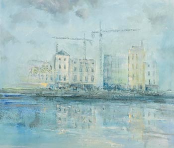 Peter Pearson, Quayside Construction at Morgan O'Driscoll Art Auctions