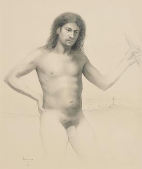Francis O'Toole, Studio Model (2007) at Morgan O'Driscoll Art Auctions