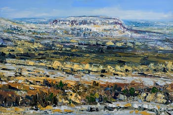 Henry Morgan, The Burren near Carran, Co. Clare (2022) at Morgan O'Driscoll Art Auctions
