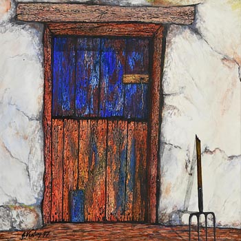 John Verling, Barn Door (1997) at Morgan O'Driscoll Art Auctions