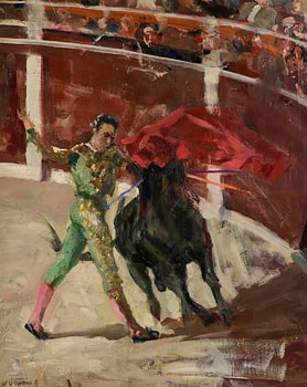 James LeJeune, The Matador at Morgan O'Driscoll Art Auctions