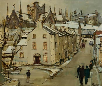 Cecil Maguire, November Evening, Armagh (1960) at Morgan O'Driscoll Art Auctions