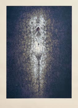 Louis Le Brocquy, Human Image VIII (2005) at Morgan O'Driscoll Art Auctions