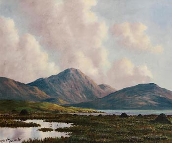 Douglas Alexander, Lakes and Mountains, Connemara at Morgan O'Driscoll Art Auctions