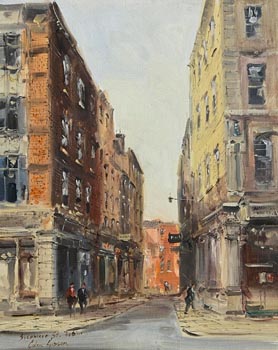 Colin Gibson, Sycamore Street, Dublin at Morgan O'Driscoll Art Auctions