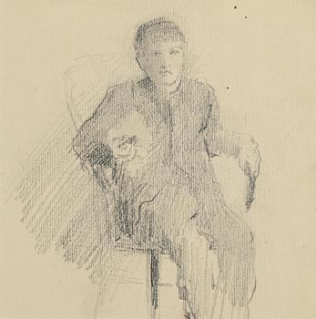 John Butler Yeats, Portrait of Jack B. Yeats at Morgan O'Driscoll Art Auctions