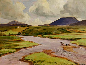 James Humbert Craig, Owenmore River, Co. Mayo at Morgan O'Driscoll Art Auctions