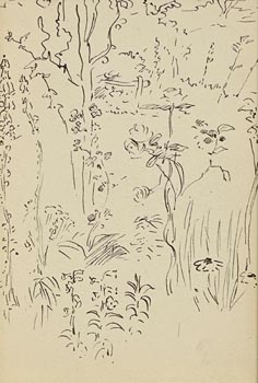Jack Butler Yeats, The Flower Garden at Morgan O'Driscoll Art Auctions