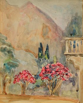 Elizabeth Corbet Yeats, Lake Garda (1929) at Morgan O'Driscoll Art Auctions