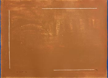 William Scott, Brown Field Defined (1972) at Morgan O'Driscoll Art Auctions