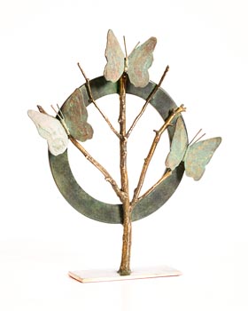 Ray Delaney, Butterfly Tree (2023) at Morgan O'Driscoll Art Auctions