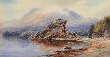 Alexander Williams, The Coilean Bawn Rock near Brickeen, Killarney at Morgan O'Driscoll Art Auctions