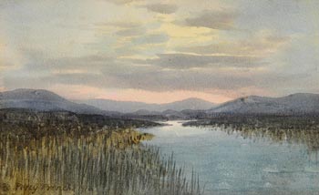 William Percy French, Morning Light, Connemara (1910) at Morgan O'Driscoll Art Auctions