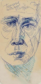 Edward McGuire, Self-Portrait (1985) at Morgan O'Driscoll Art Auctions