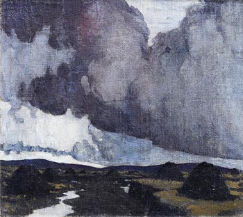 Paul Henry, A Western Landscape (1919) at Morgan O'Driscoll Art Auctions