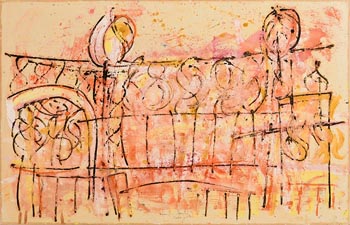 Camille Souter HRHA (1929-2023), Iron Gates (1962) at Morgan O'Driscoll Art Auctions