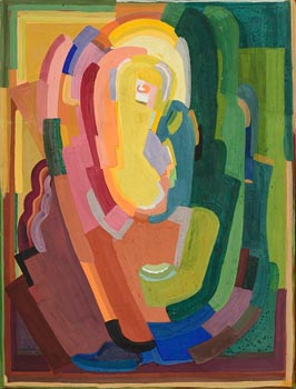 Evie Hone, Cubist Composition at Morgan O'Driscoll Art Auctions