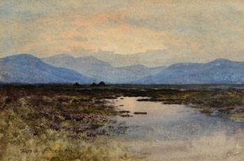 William Percy French, Connemara Landscape at Morgan O'Driscoll Art Auctions