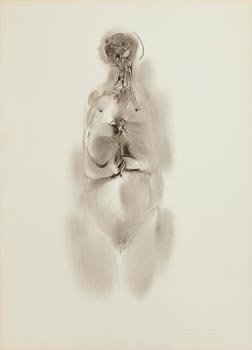 Louis Le Brocquy, Study for The Venus of Lespugue (1964) at Morgan O'Driscoll Art Auctions