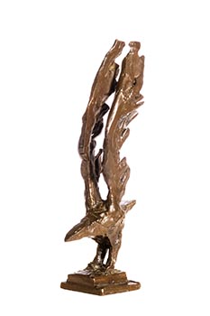 Dame Elisabeth Frink, Eagle with Outstretched Wings (1971) at Morgan O'Driscoll Art Auctions