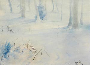 Tom Carr HRHA HRUA ARWS (1909-1999), Snow in Belvoir Park at Morgan O'Driscoll Art Auctions