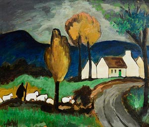 Markey Robinson, Herding Them Home at Morgan O'Driscoll Art Auctions