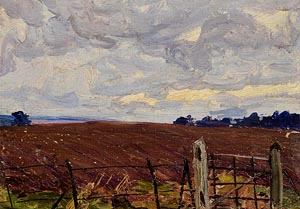Hans Iten, A Ploughed Field, Belvoir Park at Morgan O'Driscoll Art Auctions