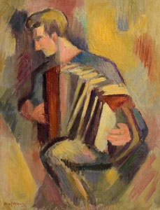 Arthur Armstrong, The Musician at Morgan O'Driscoll Art Auctions