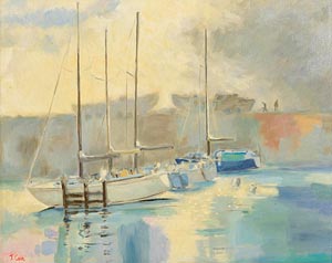 Tom Carr HRHA HRUA ARWS (1909-1999), Low Tide at Morgan O'Driscoll Art Auctions