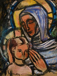 Richard King, Madonna And Child at Morgan O'Driscoll Art Auctions