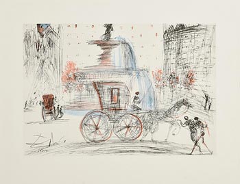 Salvador Dali, New York (c.1981) at Morgan O'Driscoll Art Auctions