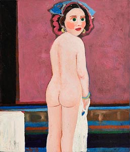 Jack Donovan, Pink Cheeks (1987) at Morgan O'Driscoll Art Auctions