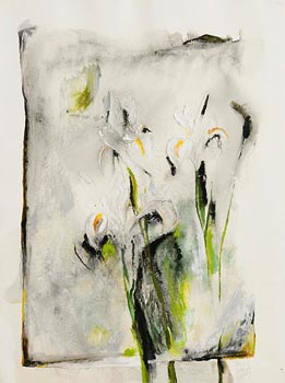 Patrick Hickey, Irises at Morgan O'Driscoll Art Auctions