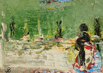 John Kingerlee, Figures in Landscape at Morgan O'Driscoll Art Auctions